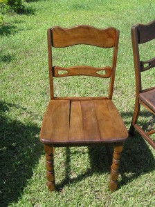 Newly stained and beautiful