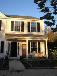 The front of our house