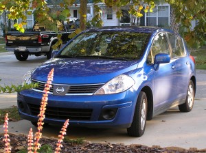 It's another car!