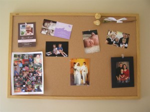 Family and friends board