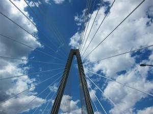 Charleston Bridge means we've gone too far