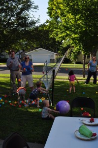 Fun with plastic balls