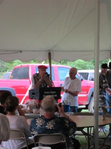 Grandpa Doug on harmonica