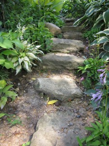 Stone stairs