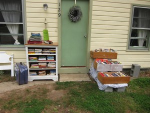 books set up