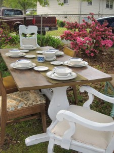 table set up Dining set for sale
